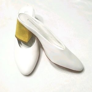 Antonio Melani Women's White Size 8 Slipon Sandals